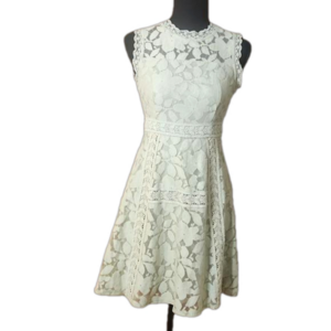 Altar'd State Cream Lace Dress